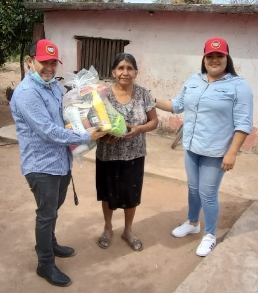 ENTREGA DE DESPENSAS STASAM.