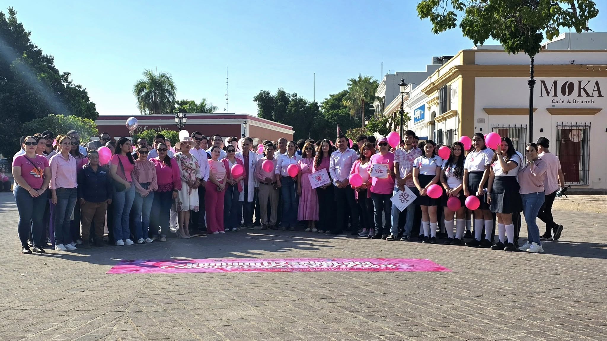 Caminata Rosa en Mocorito